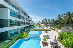 Apartment | Pool - Flat 2 quartos-Beira mar-Carneiros-SH155 (Tamandaré)