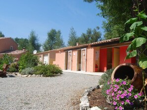 Exterior - Cozy mobile home with terrace for 2 people in Saint-Maime (Saint-Maime)