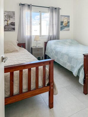 2 chambres, Wi-Fi, literie fournie