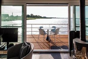 Interior - KranichNest Schwimmhaus Uferhaus am Bodden – mit Terrasse & Seeblick für 4 Pers. (Ribnitz-Damgarten)