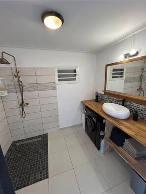 Shower, hair dryer, towels, soap - LA KAZ MÉMÉ (Saint Pierre)