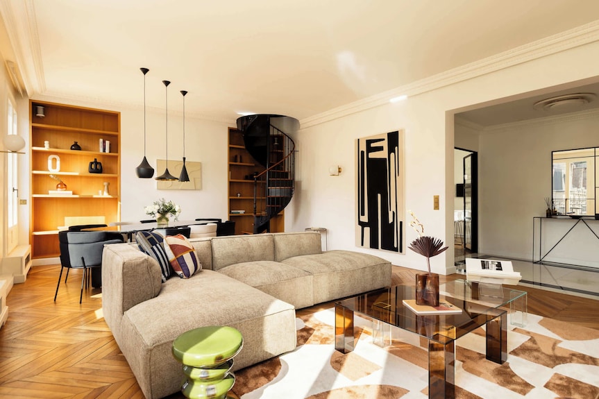 Montaigne Collection V 4br 8ppl Duplex With Ac - Colombes