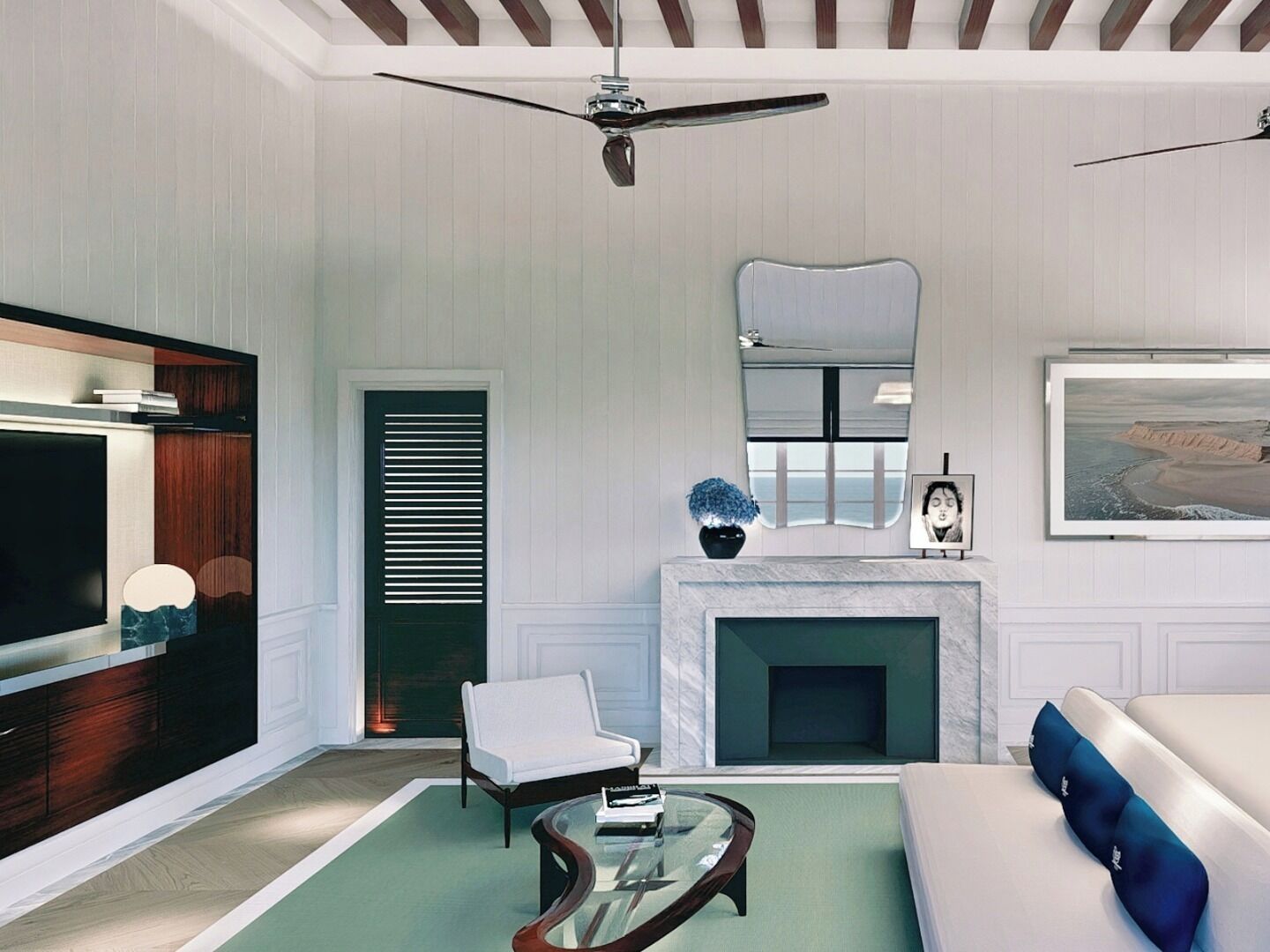 Penthouse (Hemingway Suite) | Minibar, in-room safe, desk, laptop workspace