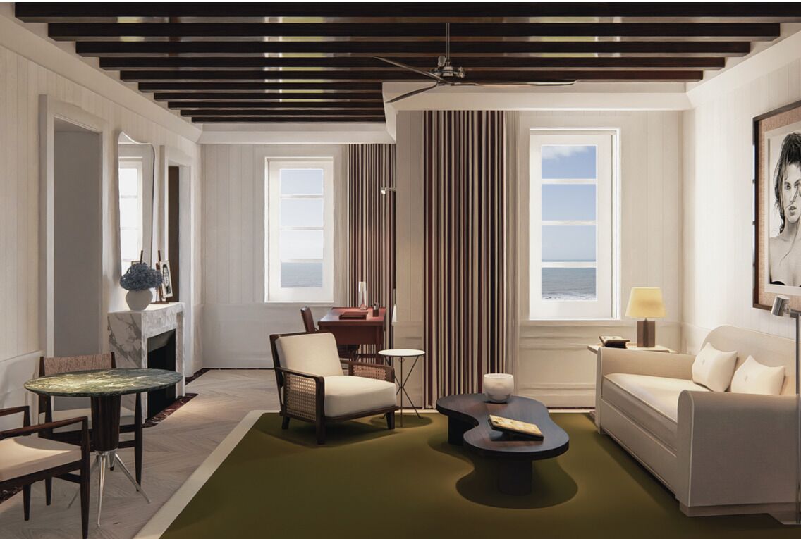 Premium Suite | Minibar, in-room safe, desk, laptop workspace