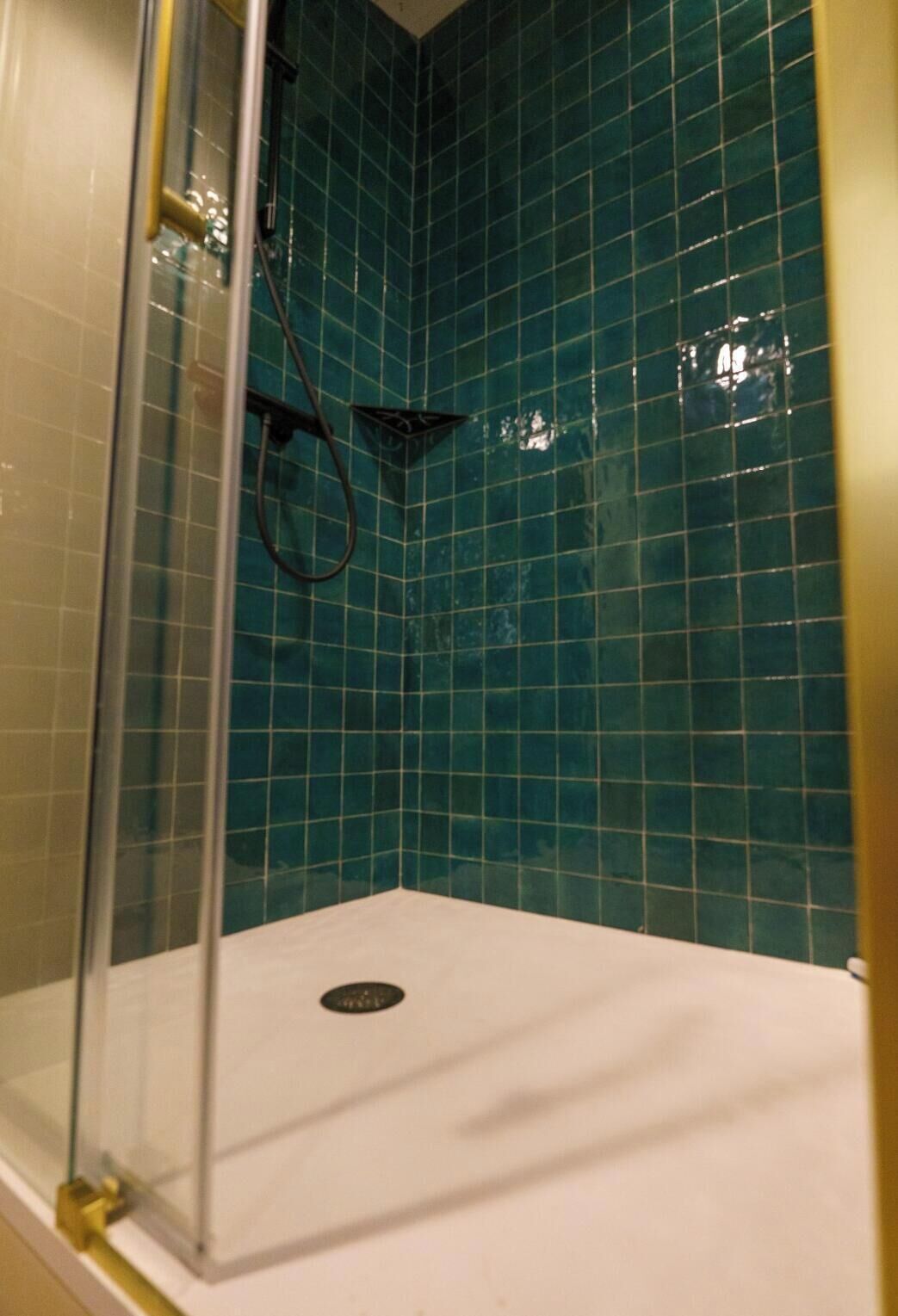Douche, sèche-cheveux, serviettes fournies, papier toilette