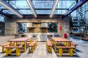 Udendørs spisemuligheder