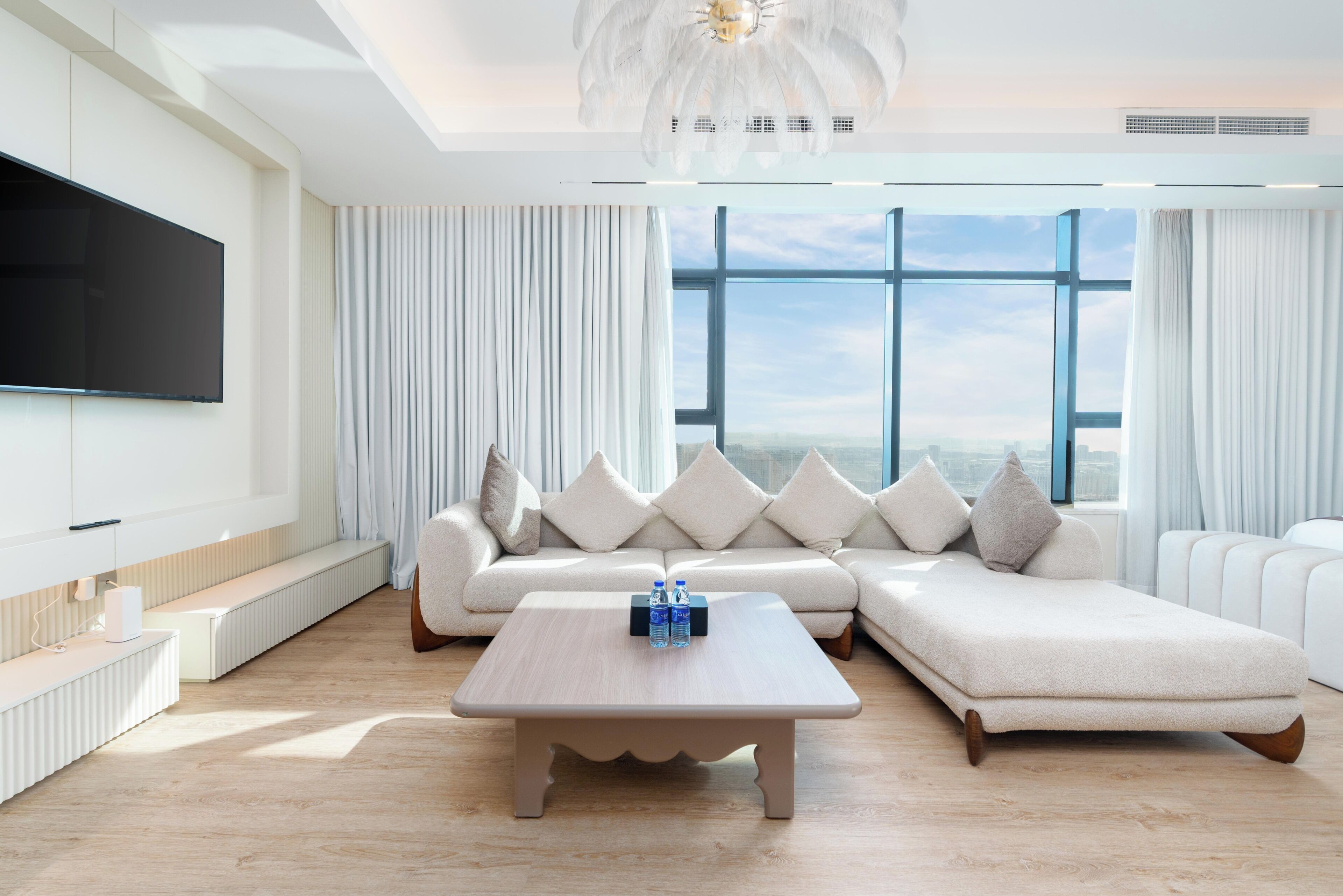 Duplex, City View | Living area