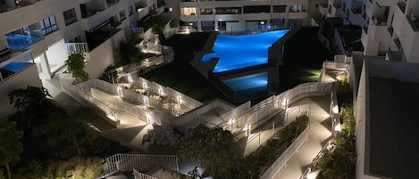 Apartment, 2 Bedrooms, Accessible, Balcony | Pool | Outdoor pool