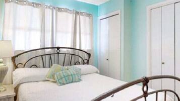 Individually decorated, individually furnished, iron/ironing board