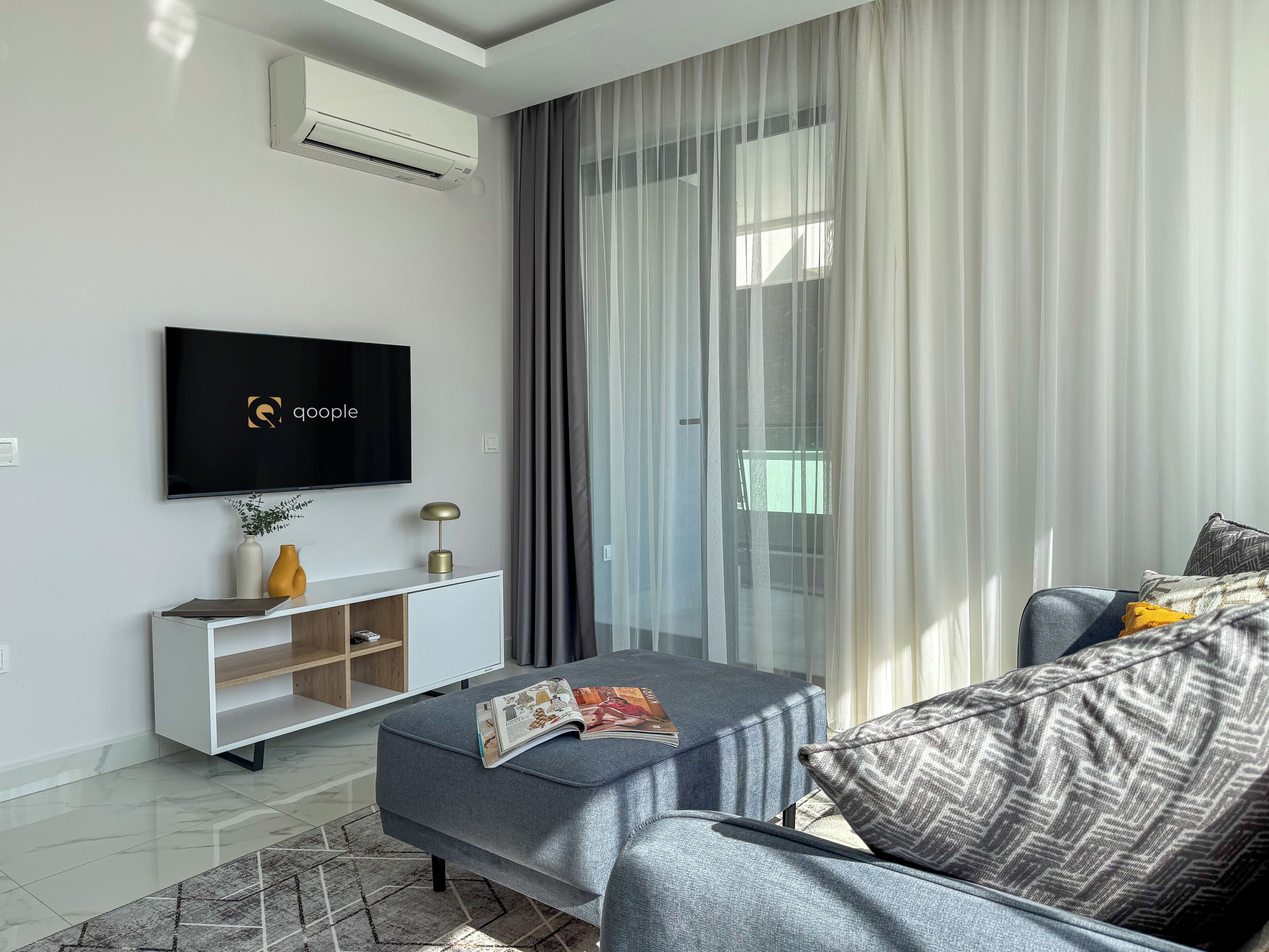 Qoople Elite 3 City 11 - Cozy 1-bedroom Apartment In Fabulous Alanya - Alanya