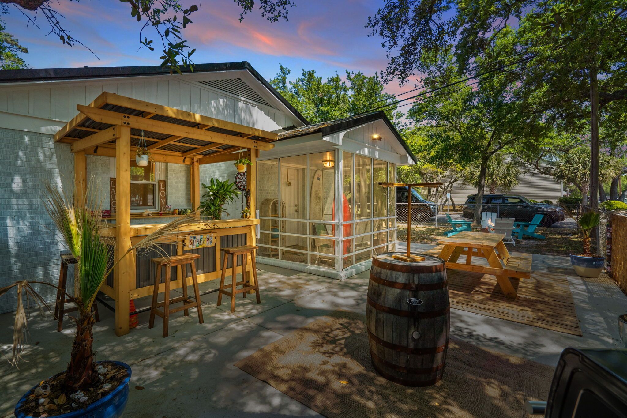 Restaurante al aire libre