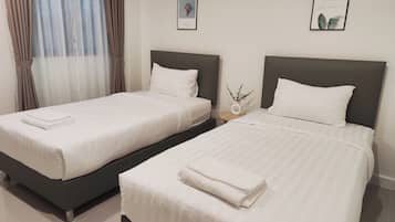 Kamar Twin Basic, pemandangan kota