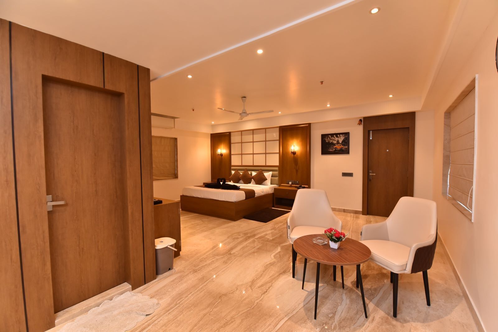 Quarto casal luxo | Parte interna