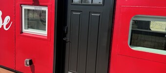 The Crimson Caboose! Unique, one of a kind experience in downtown, Grafton