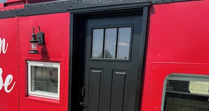 The Crimson Caboose! Unique, one of a kind experience in downtown, Grafton