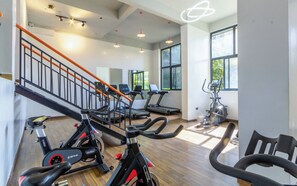 Fitness facility - 3-bedroom apartment in wonderful Nairobi with indoor pool and garden (Nairobi)
