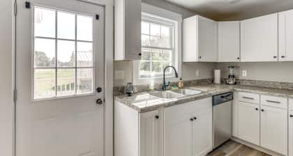 Peek-a-boo Water Views! Port Haywood Home w/ Yard