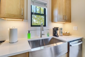 House (1 Bedroom) | Interior - Walkable North Georgia Hideaway! Modern Suite (Ball Ground)