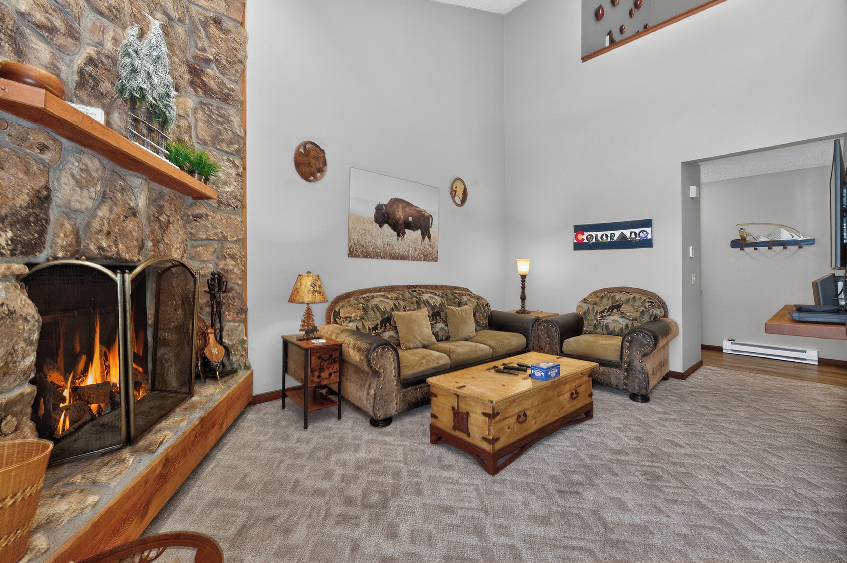 Área de sala de estar