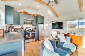 House (2 Bedrooms) | Interior - Little Blue Cabin! Country Stay Near Williamsport (Allenwood)
