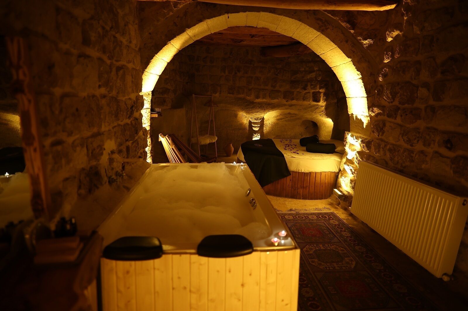 Chambre Double Luxe, salle de bains privée | Spa