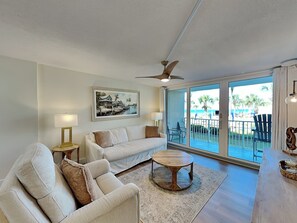 Smart TV - Dunes of Panama #103 | Gulf Front + Amenities (Panama City Beach)