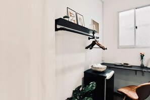 Superior studio, uitzicht op stad | Interieur