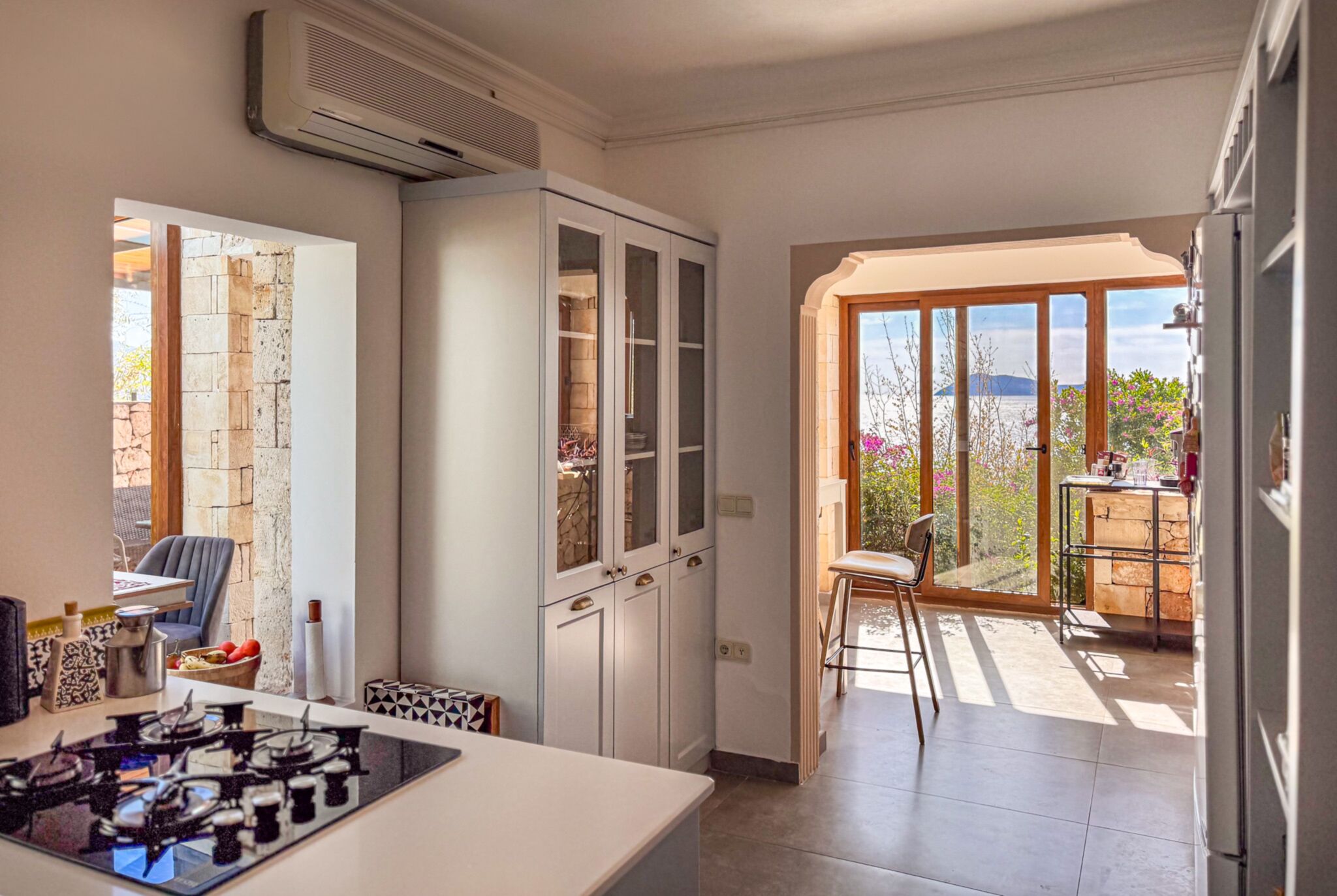 Villa, Sea View | Private kitchen