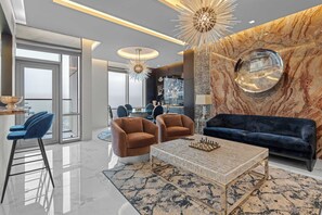 Interior - Premium 3BR Stay and Maid Room, Near Downtown (Business Bay)