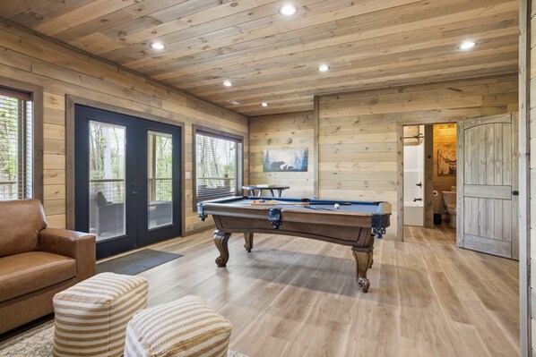 Cabin, 3 Bedrooms | Games room - Our Together Place 3 Bedroom Cabin (Sevierville)