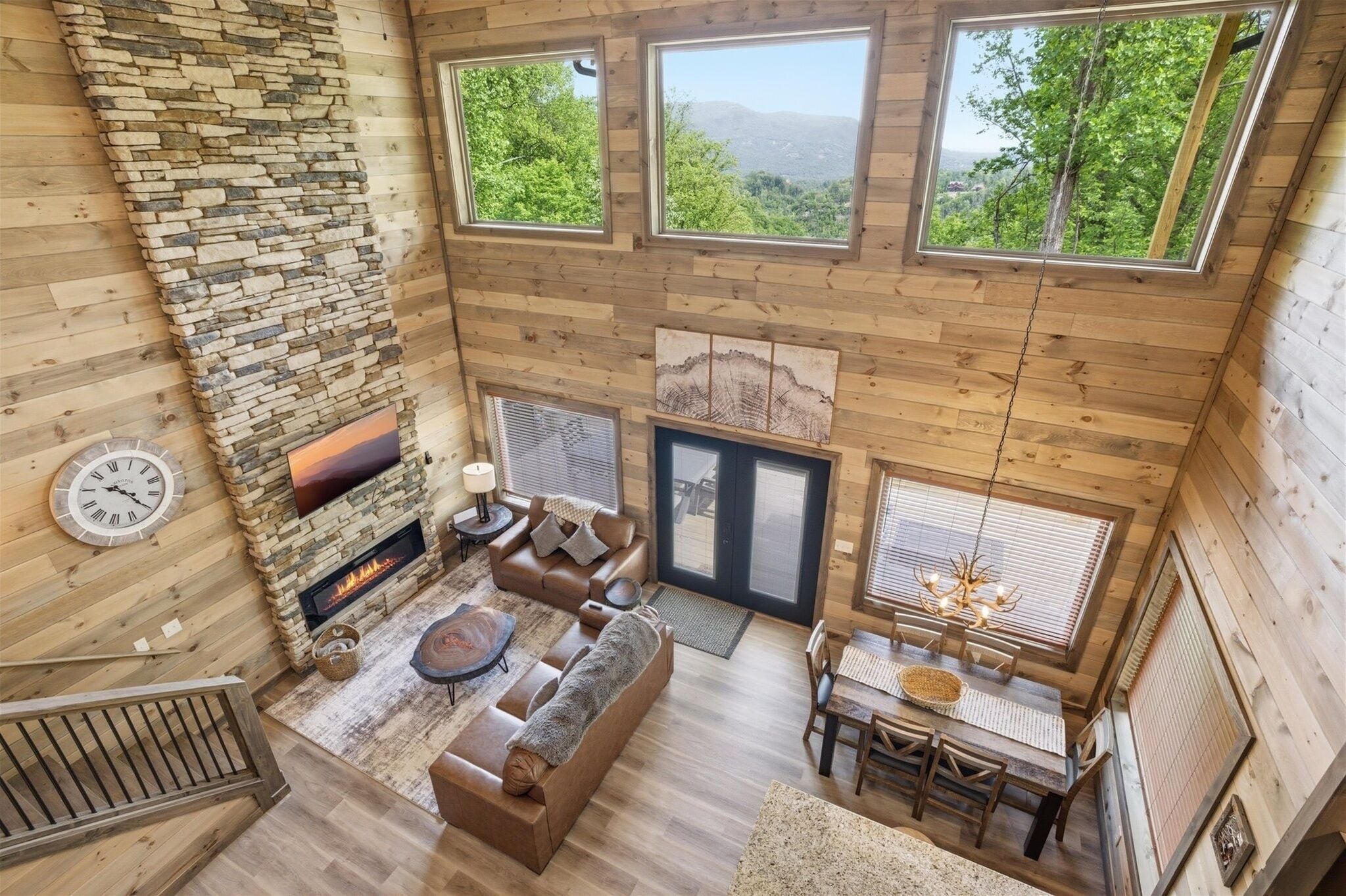 Cabin, 3 Bedrooms | Living area | Smart TV