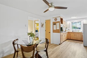 Hus - 2 soveværelser | Spiseområde