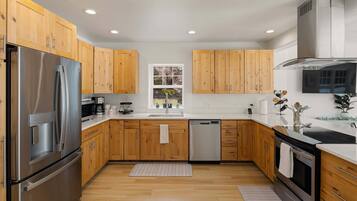 Maison, 3 chambres | Cuisine privée