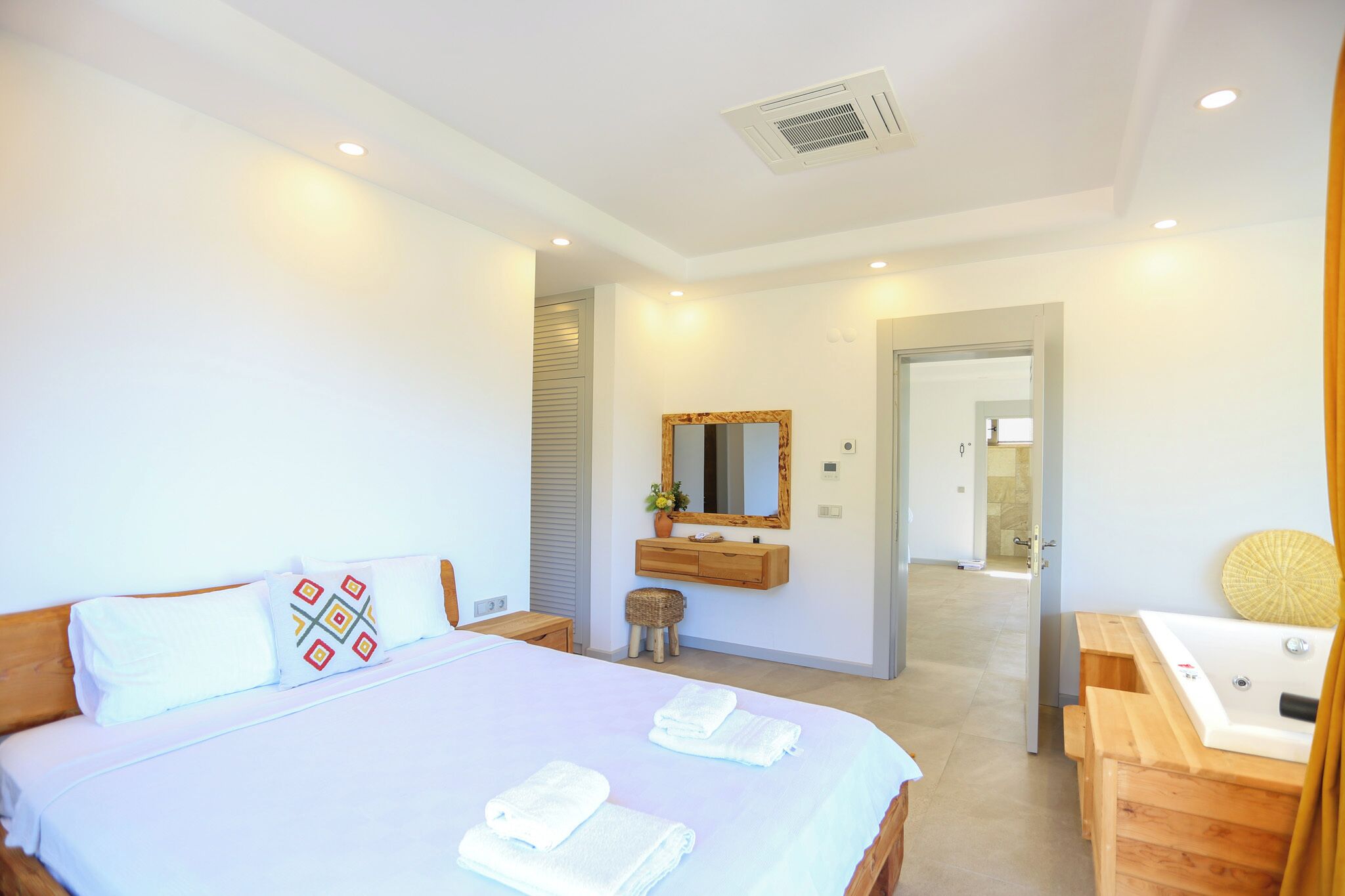 Villa, vistas a la montaña