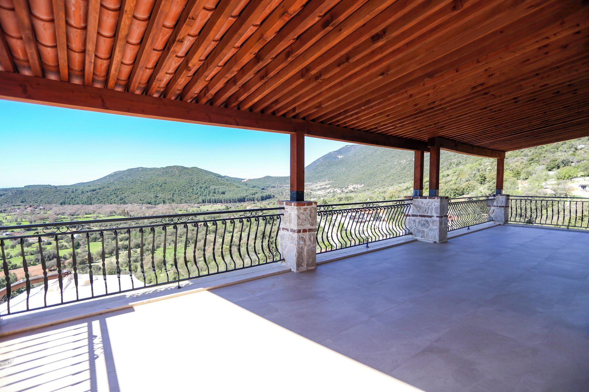 Villa, fjellutsikt | Terrasse/patio