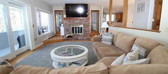 Hilltop home with water views, 3 floors including decks (2433)