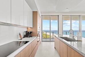 Fridge, microwave, dishwasher, coffee/tea maker - Luxury 2BR 2.5BA Amrit Condo with ocean view (Riviera Beach)