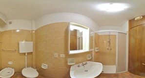 Apartment, 1 Bedroom, Balcony, City View | Bathroom - Apartment With Lovely Views of Lignano (Lignano Sabbiadoro)