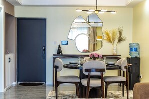 Dining - Alba One by Leisure Nomad : Heated pool + Fitness Centre (Nairobi)