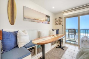 Interior - Oceanfront 2BR | Private Patio | Steps to Beach (Carlsbad)