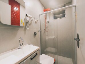 Apartment | Bathroom - Copacabana metro e praia a 3 minutos (Rio de Janeiro)