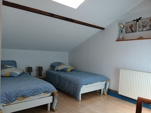 2 habitaciones, wifi y ropa de cama 