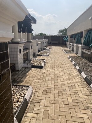 Property grounds - De-prominent hotel and suites (Abeokuta)