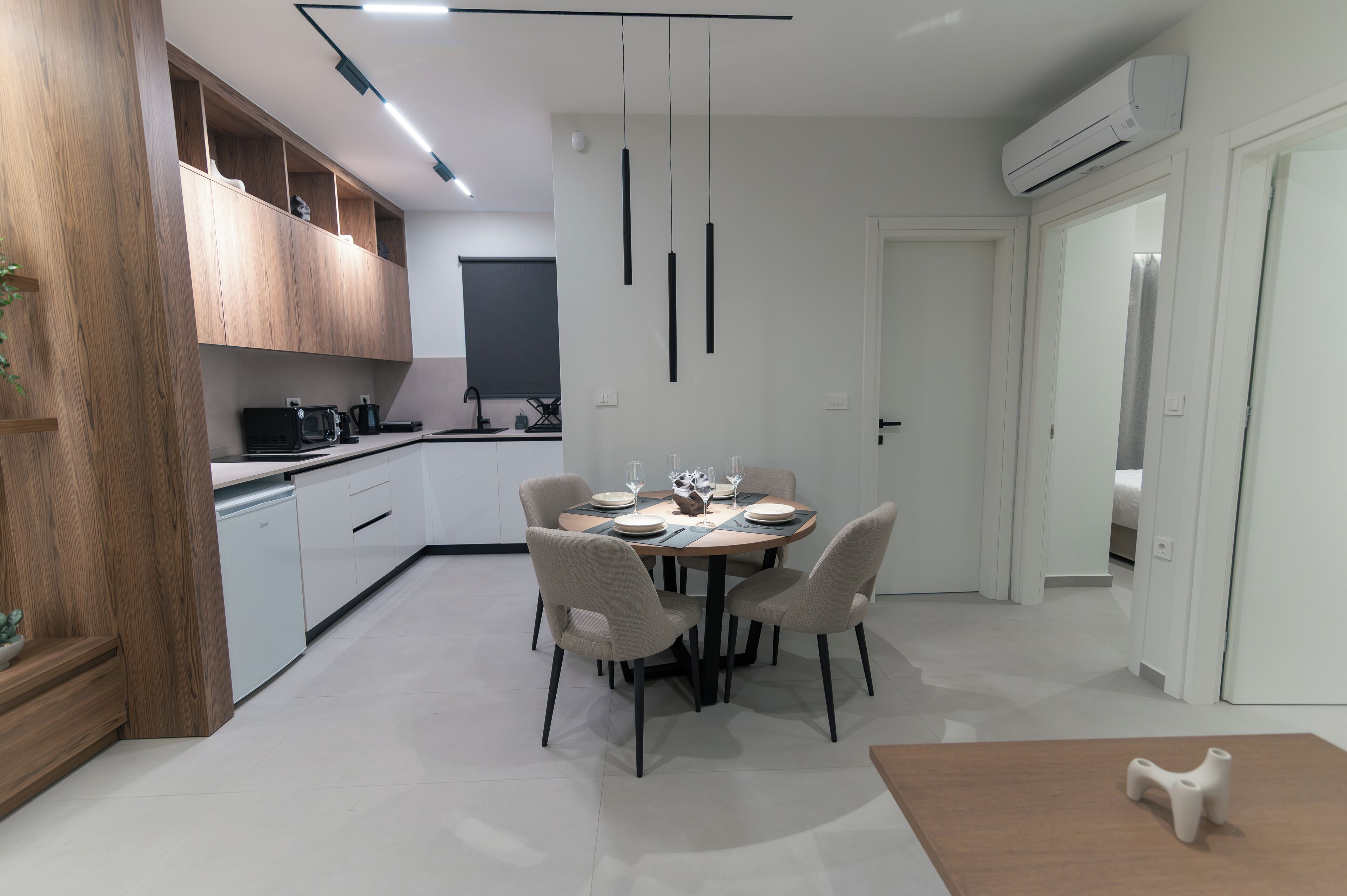 Two Bedroom Villa | Private kitchen | Coffee/tea maker, fridge, microwave, stovetop