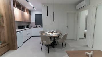 Two Bedroom Villa | Private kitchen | Coffee/tea maker, fridge, microwave, stovetop