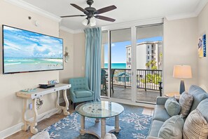Smart TV - 🌊Gulf Views | FREE Beach Svc | Pools+Splash Pad | Azure 323🌊 (Fort Walton Beach)