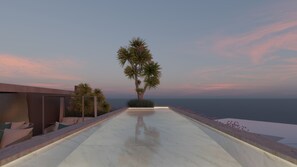 Rooftop pool