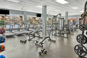 Fitness facility - Orlando Luxury Escape: 2BR Marriott Villa—Prime April Week! (Orlando)