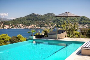 Pool - Luxury Retreat near Dubrovnik – Private Pool, Sea Views & 30,000m² (Lopud)