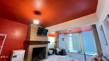 Deluxe-sviitti, näköala puutarhaan